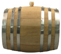 Lightweight Charred Oak Keg