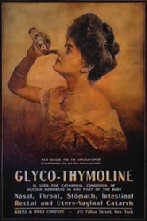 New York Glyco-Thymoline Poster